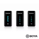 BOYA 博雅 BY─XM6─S2 一對二雙通道無線麥克風