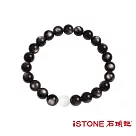 石頭記 黑曜石手鍊-曜石銀河 8mm