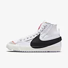 Nike W Blazer Mid 77 Jumbo [DQ1471─100] 女 休閒鞋 經典 皮革 中高筒 穿搭 白
