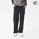 ADISI 女吸濕速乾直筒運動長褲AP2121005 (S─2XL) / 吸濕快乾 抗紫外線 休閒褲 運動褲 M 黑色