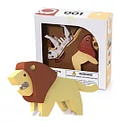 【Halftoys 哈福玩具】SF00407 3D動物樂園─獅子