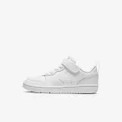 Nike Court Borough Low 2 PSV [BQ5451─100] 中童 休閒鞋 魔鬼氈 舒適 白鞋 白