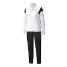 PUMA 男 基本系列Classic套裝 長袖外套 長褲 58913302 L C白