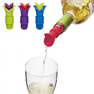 《Colourworks》矽膠瓶塞注酒器 | 引酒器 倒酒器 酒塞 瓶塞