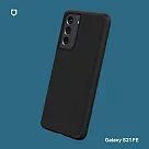 犀牛盾 Samsung Galaxy S21 FE (6.4吋) SolidSuit 經典防摔背蓋手機保護殼─ 黑色
