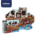 《MiDeer》── 海盜歷險藝術拼圖(142片) ☆