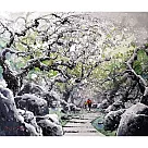 【玲廊滿藝】(阿力)余思瑩─梅開萬福 50x60cm