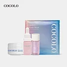 【COCOLO】新童學體驗組 (童顏滴肌菁 10ml+童顏肌淨潔顏霜 10g+活氧胜肽超膜乙片+B5保濕肌能水30ml)
