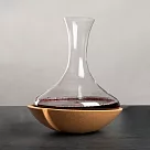 《VACU VIN》旋轉底座+平口醒酒瓶(1L) | 醒酒壺 分酒器