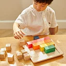 泰國Plantoys 彩色方塊基礎數數組