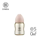 【小獅王辛巴】蘊蜜鉑金PPSU寬口防脹氣奶瓶200ml─新生適用 栗粉