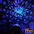 【iSFun】炫彩水晶球*USB多色情境投影夜燈