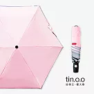 【好傘王】自動傘系_電光黑膠輕大傘 粉紅色 粉紅色