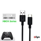 [ZIYA] XBOX Series S/X USB Cable Type─C 傳輸充電線 惡魔闇黑款 100cm