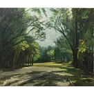 【玲廊滿藝】陳雅惠─林場晨光60.5x72cm