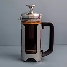 《La Cafetiere》法式濾壓壺 | 泡茶器 冷泡壺 沖茶器 法壓壺 咖啡壺 奶泡杯 ─ 銀850ml
