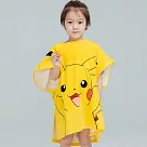【ONEDER 旺達棉品】寶可夢皮卡丘連帽浴巾 Pokémon純棉浴巾 斗篷浴巾 寶可夢PK─DD102