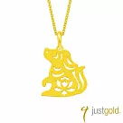 【Just Gold 鎮金店】喜迎福十二生肖系列 純金吊墜─狗(不含鍊)
