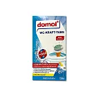 德國ROSSMANN Domol─活性去汙除鈣強力消臭馬桶清潔錠20gx16顆/新藍盒(廁所除臭劑，尿垢黃垢清潔劑，水箱水垢潔廁劑)