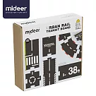 《MiDeer》── 雙面場景軌道拼圖(38PCS) ☆
