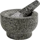 《ibili》研磨缽 磨藥機 搗泥器 杵臼 搗缽 | 大理石磨搗組(13cm)