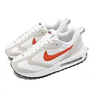 Nike 休閒鞋 Wmns Air Max Dawn 白 橘 氣墊 女鞋 復古 麂皮 運動鞋 DC4068─101
