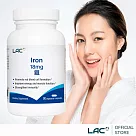 【LAC利維喜】鐵18膠囊食品90顆(舒補帖/桃粉好氣色/鐵質/素食可食)