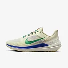 Nike Air Winflo 9 PRM [DV8997─100] 男 慢跑鞋 運動 路跑 半透明 緩震 氣墊 米 綠