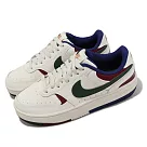 Nike 休閒鞋 Gamma Force 女鞋 白 綠 酒紅 微厚底 復古 皮革 DX9176─102