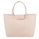 LONGCHAMP LE PLIAGE CITY系列PVC帆布托特包 裸粉