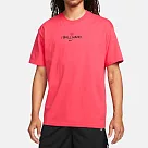 NIKE AS M NK TEE M90 SWOOSH P2 男短袖上衣─桃紅─FJ2341604 L 粉紅色
