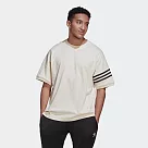 ADIDAS NEW C TEE 男短袖上衣─米白─HM1874 L 白色