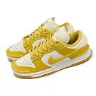 Nike 休閒鞋 Wmns Dunk Low Twist 女鞋 白 檸檬黃 低筒 經典 DZ2794─100
