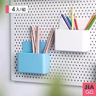 JIAGO 磁吸白板筆筒收納盒─4入組 白色