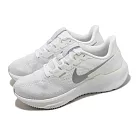 Nike 慢跑鞋 Wmns Air Zoom Structure 25 女鞋 白 銀 氣墊 支撐 穩定 緩震 DJ7884─101