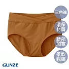 【日本GUNZE】天絲莫代爾無痕小褲(SA1070─RED) L 紅棕