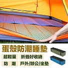 [野一夏] 超輕量登山折疊蛋殼鋁箔睡墊 泡棉防潮墊 露營睡墊 野餐墊 保潔墊 藍色