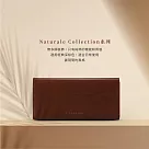 【Crocodile】鱷魚皮件 Naturale系列 義大利植鞣革 12卡 長皮夾 0116─13501 咖啡色