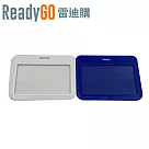 【ReadyGO雷迪購】超實用生活必備小物─PP防潑水TPASS悠遊卡專用橫式卡套(2入裝) (寶藍色)
