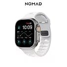 美國NOMAD Apple Watch專用運動風FKM橡膠錶帶─49/45/44/42mm 純白
