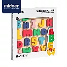 《MiDeer》── 木質積木拼圖─字母 ☆