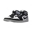 Air Jordan 1 Mid SE Canvas 黑白灰 絲綢 DV0427─100 US9 黑白灰