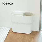 【日本ideaco】極簡風小型分類垃圾桶/收納桶─7L─ 白/沙白