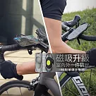 Bone / 磁吸單車手機綁─手機架 手機座 腳踏車手機架 自行車手機架 公路車手機架 單車周邊 跑步機周邊 黑色