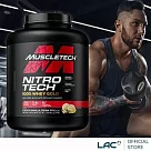 【LAC利維喜】Muscletech耐如鐵 金牌乳清蛋白5磅─法式香草口味(胺基酸/BCAA/乳清蛋白)