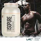 【LAC利維喜】ISOPURE 分離乳清蛋白3磅─原味