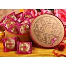 【喜之坊】財圓廣進圓片牛軋糖禮盒x2盒(504g±10g/盒)