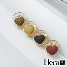 【Hera赫拉】法式優雅愛心小髮夾4入組 L111080912 4入組