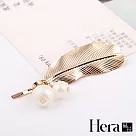 【Hera赫拉】希臘風金銀葉子髮夾─2款 金色