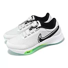 Nike 高爾夫球鞋 Air ZM Infinity TR Next% Boa 男鞋 寬楦 灰黑 防潑水 DJ5590─001